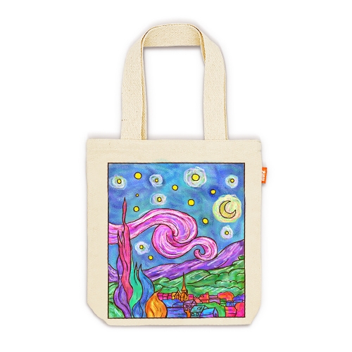 [하하당] 명화 별이 빛나는 밤 - 에코백 만들기