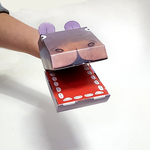 [탑키드] 동물 종이 손인형 B (2p)