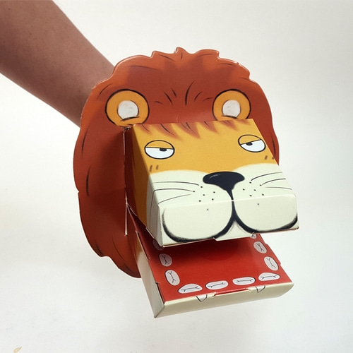 [탑키드] 동물 종이 손인형 D (2p)