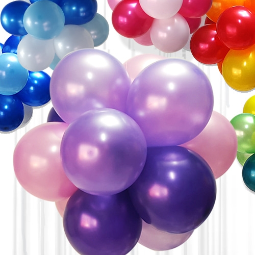 [탑키드] 칼라 꽃풍선볼 대 3세트 (색상 옵션선택)