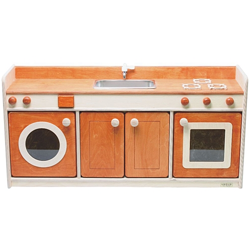 친환경 원목 리얼 주방놀이 D형