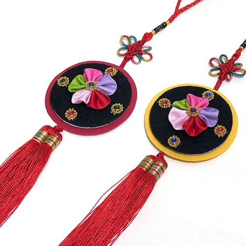 [탑키드] 만들기 전통 꽃 노리개 (5set)