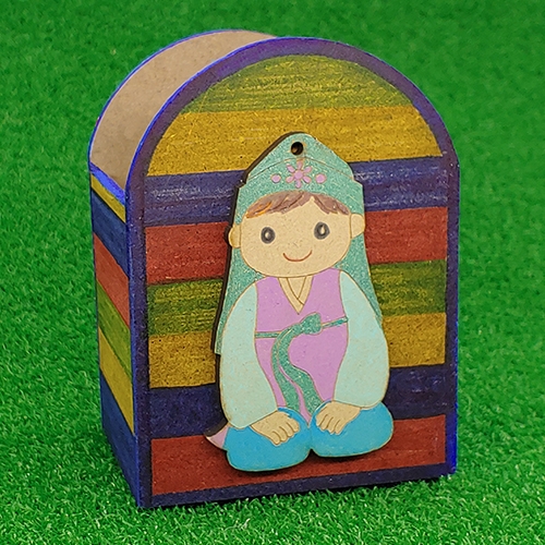 [키즈킹] 연필꽂이 만들기/한복 입은 아이(2종 택1)