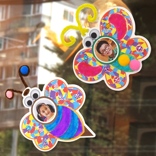 [하하당] 빙글빙글 곤충액자 5set (2종 택1)