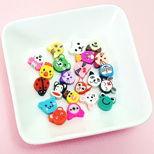 [탑키드] 동물 폴리머 비즈 (20개 1세트)