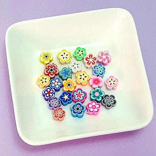 [탑키드] 꽃잎 폴리머 비즈 (20개 1세트)