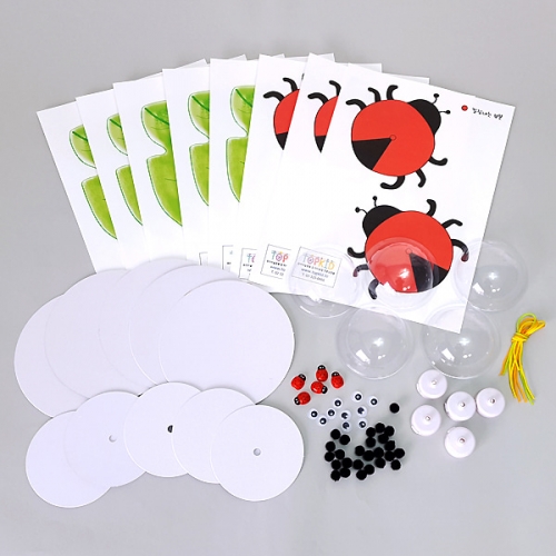 [탑키드] 만들기 무당벌레 조명등 (5set)