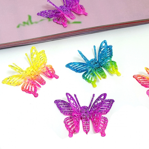 [탑키드] 홀로그램 나비 장식 (10개 1세트)