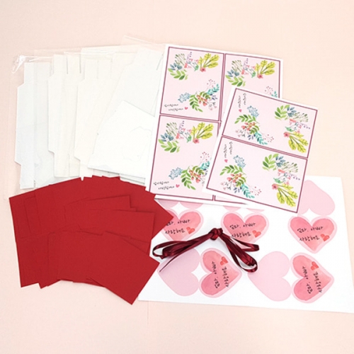 [탑키드] 만들기 카네이션 입체 액자 (5인용)