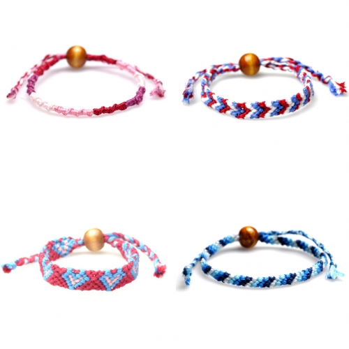 [메이크문구]소원팔찌만들기 3세트 색상랜덤