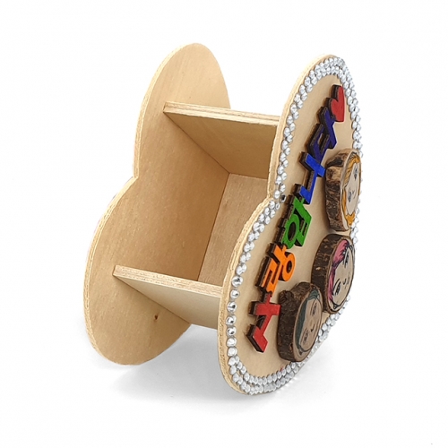 [키즈킹] 하트정리함 만들기/우리 가족 꾸미기