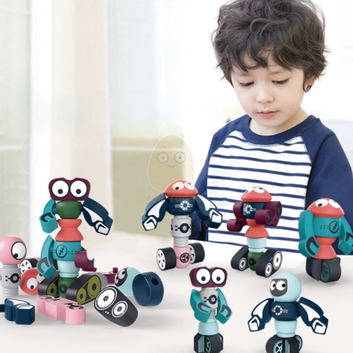 [보관 박스 포함] 자석 로봇 5종 세트