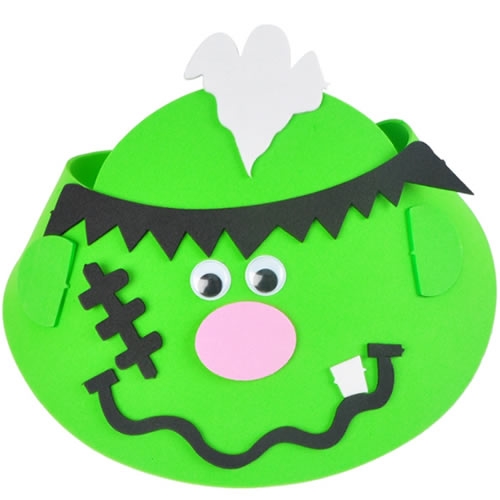 할로윈 썬캡 모자 꾸미기(5개 구성)