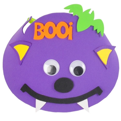 할로윈 썬캡 모자 꾸미기(5개 구성)