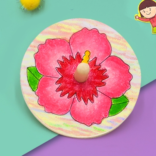 [하하당] 우리나라 팽이 4인용 (3종 택1)