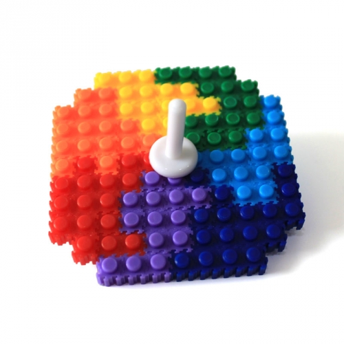 [쫑이닷컴]디폼블록 팽이 (4인용) 4종