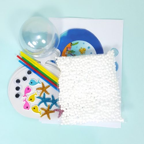 [탑키드] 만들기 돌고래 물방울 놀이 (5인용)