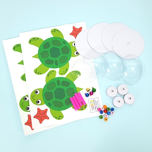 [탑키드] 만들기 LED 바다 팽이 (4인용)