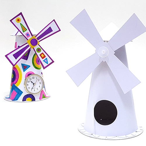 [탑키드] 만들기 풍차 시계 (1인용)