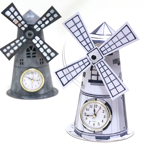 [탑키드] 만들기 풍차 시계 (1인용)