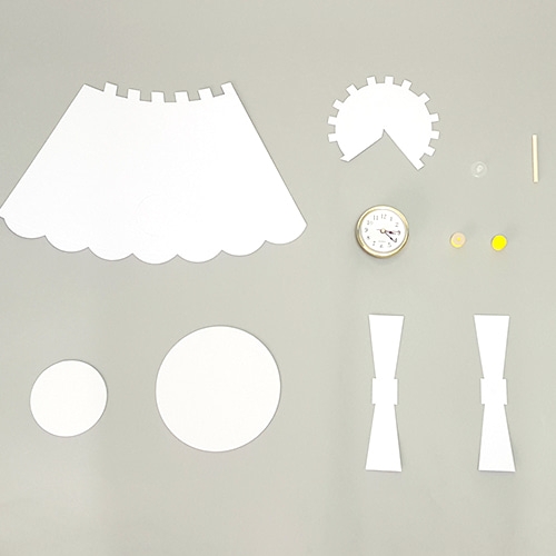 [탑키드] 만들기 풍차 시계 (1인용)