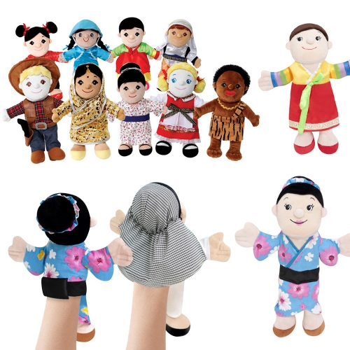 h64 세계다문화친구들인형세트(다문화9종+세계6종)