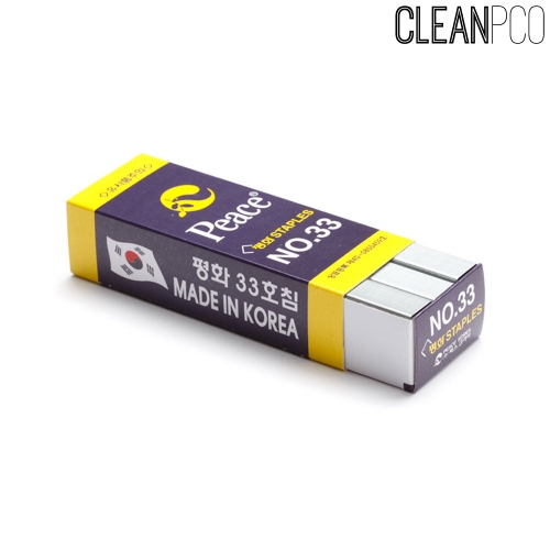 f09 피스코리아 평화 스테플러침 33호 5000피스