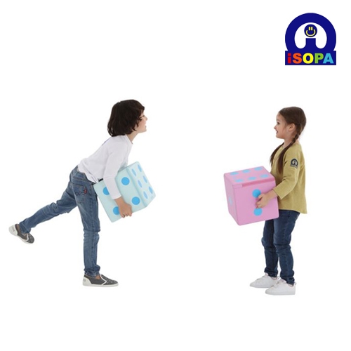 액션 주사위 (유아체육교구)