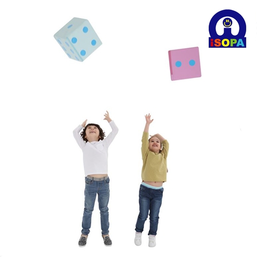 액션 주사위 (유아체육교구)