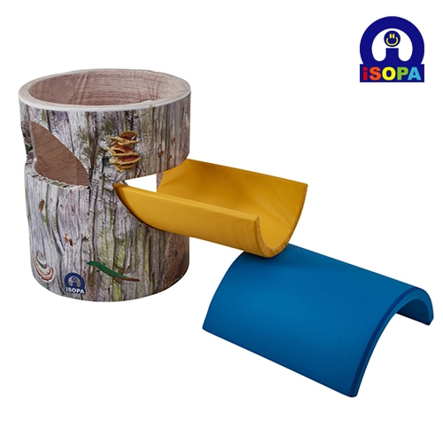 통나무짐 & 밸런스 보트 (KCL인증)(유아체육교구)