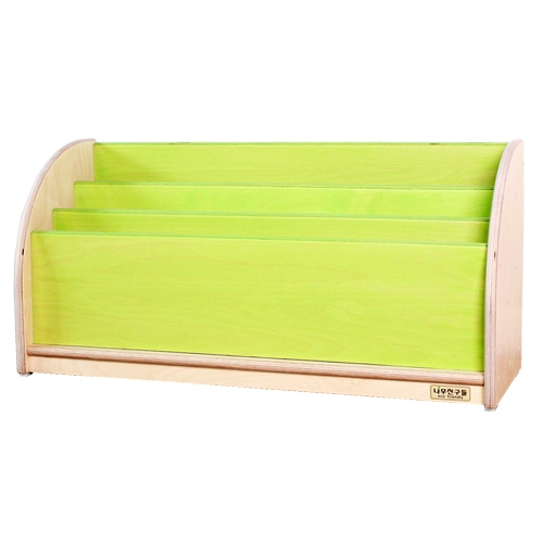 친환경 자작 원목 영영아 책꽂이