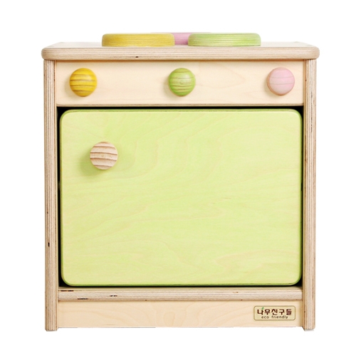 자작 원목 가스렌지 주방놀이