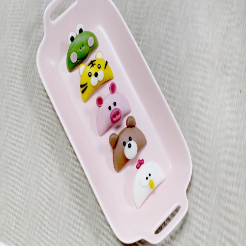 추석 송편 동물 반달떡 만들기(1인) DIY키트 라이스클레이 가정배포용 비대면키트