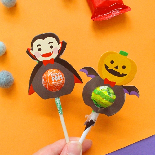 미니 할로윈 사탕페이퍼 1장(8p)