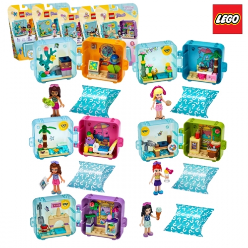 뉴 레고 프렌즈 여름 플레이큐브세트 41410,41411,41412,41413,41414