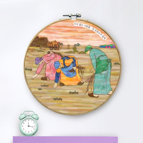 [하하당] 컬러링 수틀액자 - 명화 (2종 택1)