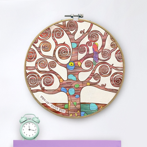 [하하당] 컬러링 수틀액자 - 명화 (2종 택1)