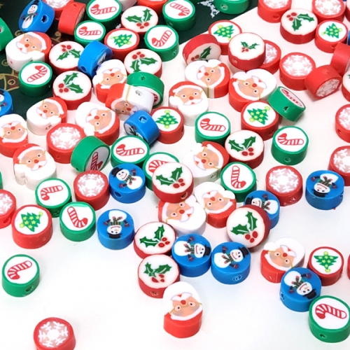 [탑키드] 크리스마스 폴리머 비즈 (20개 1세트)