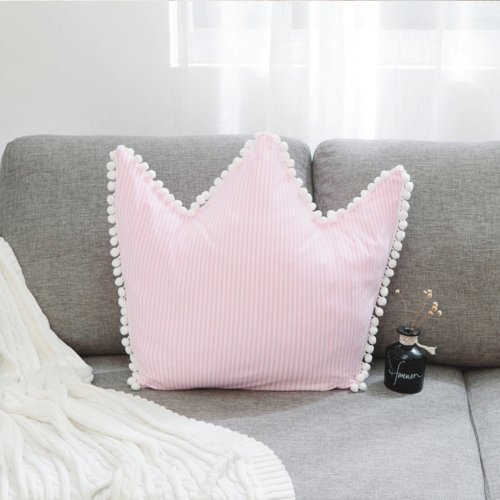 북유럽 예쁜 쇼파 쿠션 왕관 태슬