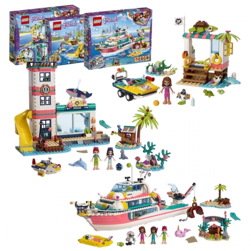 레고 해양안전바다지킴이세트 (레고41376/41380/41381)