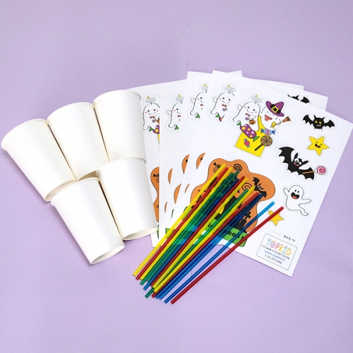 [탑키드] 만들기 움직이는 할로윈 꼬마 유령 (5인용)