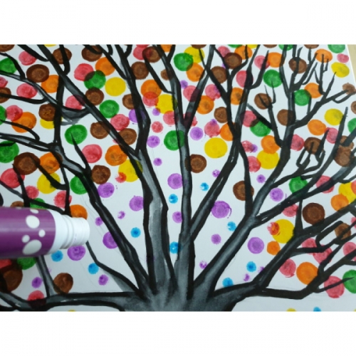 도트마카 12색세트(40ml) 미술 찍기놀이 선긋기 플레이도트 [KC인증]