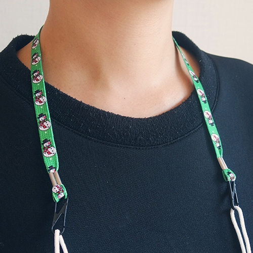 [하하당] 크리스마스 마스크 스트랩 (2종 택1)