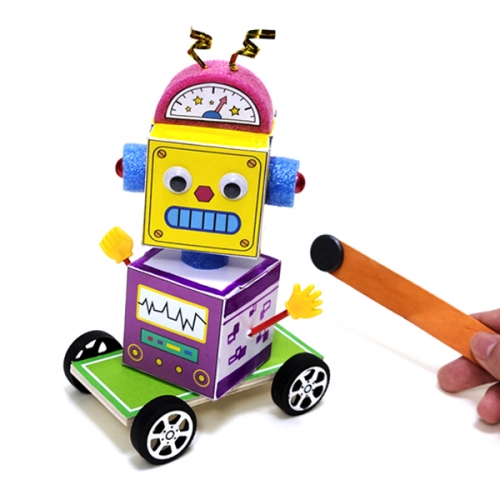 [탑키드] 만들기 달려라 로봇 자석보드 (4인용)