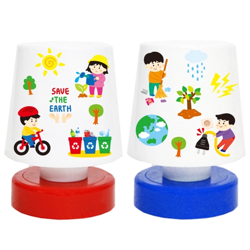 지구와 환경 조명등(스티커포함)