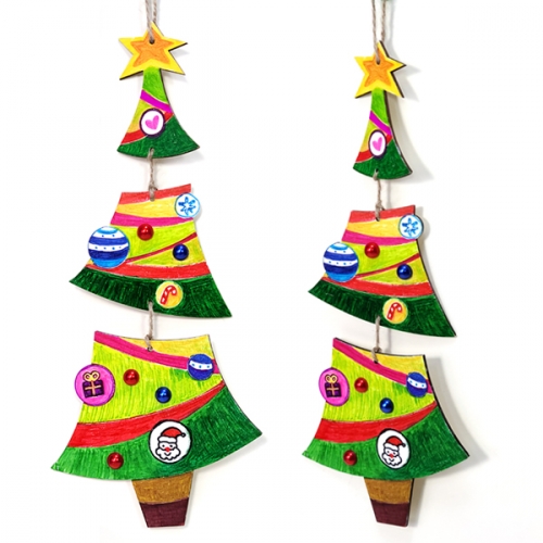 [탑키드] 크리스마스 트리 우드 장식