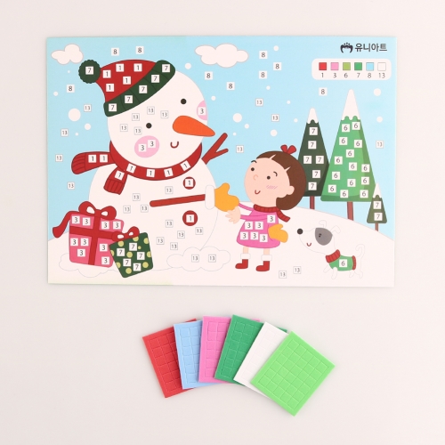 [메이크문구]1500 EVA모자이크아트 2종