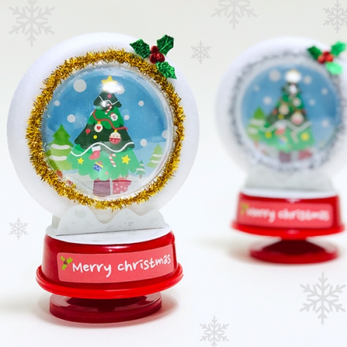 [탑키드] 만들기 크리스마스 스노우볼 오르골 (5인용)