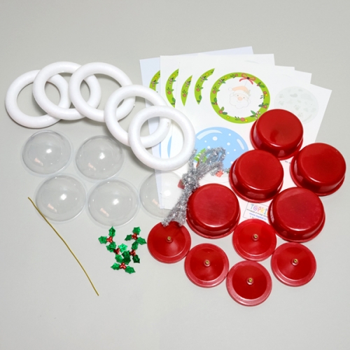 [탑키드] 만들기 크리스마스 스노우볼 오르골 (5인용)
