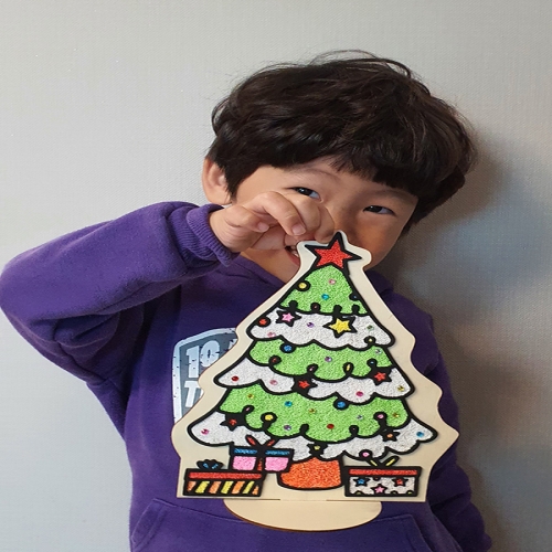 크리스마스 트리 우드클레이